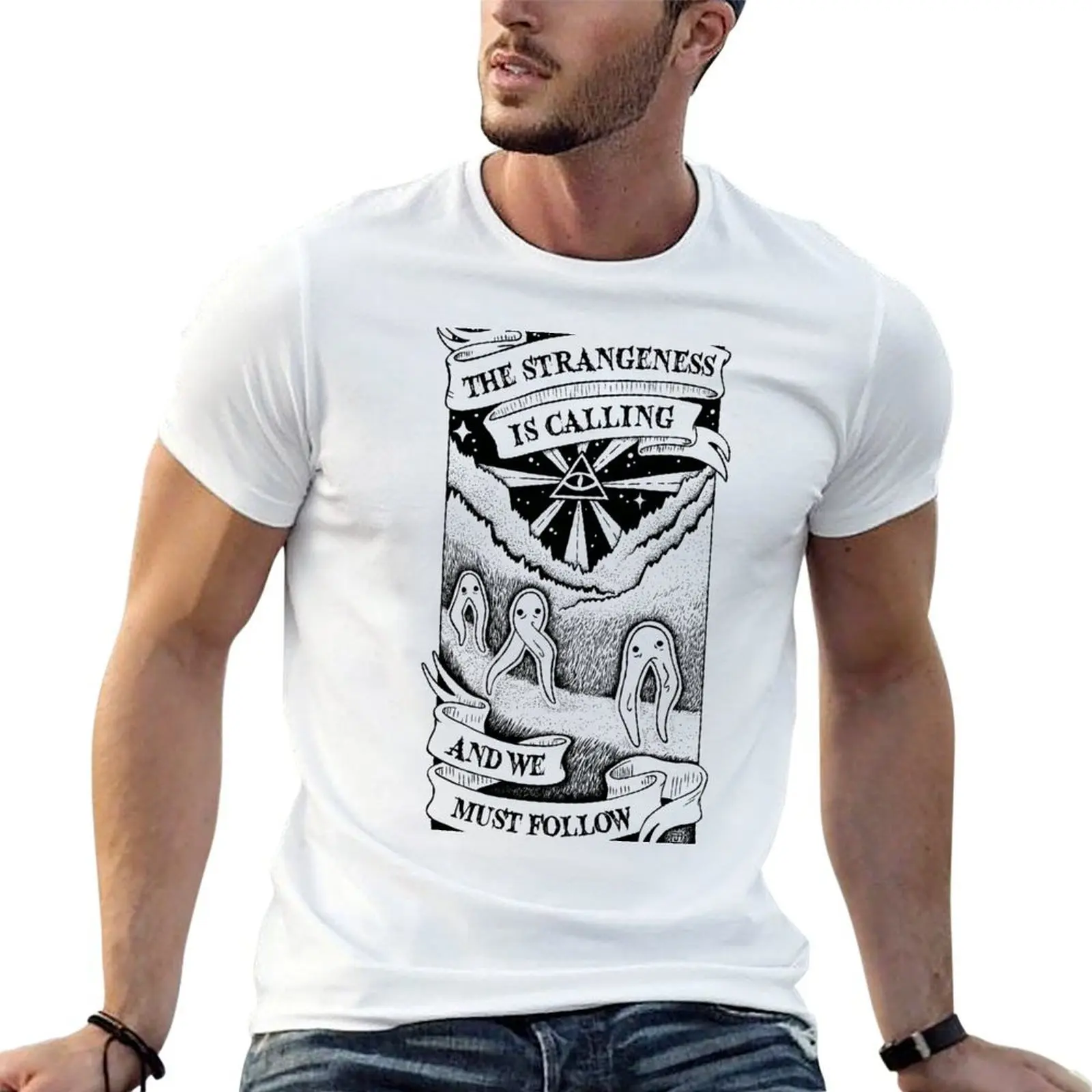 Strangeness - Fresno Nightcrawlers T-Shirt Trendy Casual Short Sleeve Shirt