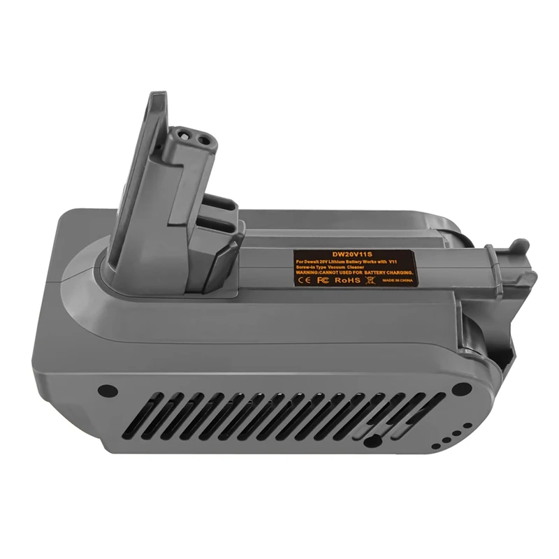 

Адаптер для аккумулятора DW20V11S для литий-ионных аккумуляторов 20В, совместимый с аккумуляторами Dyson V11 SV15, работает с пылесосами серии V11.