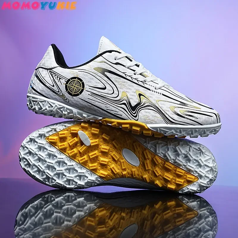 Tacchetti da scuola per bambini traspiranti scarpe da calcio Sneakers Training Running Sport all\'aria aperta scarpe da calcio di nuova moda per