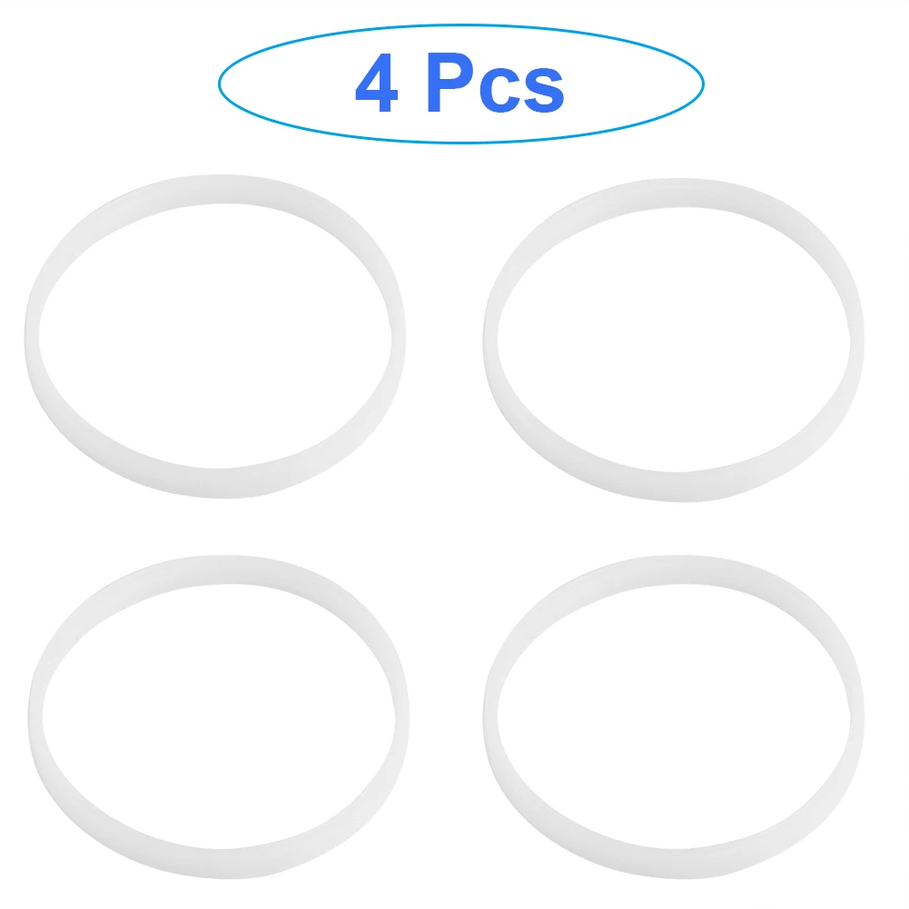 4 Pcs Replacement Parts Rubber Gasket Sealing White O-Ring Compatible with Ninja 1000W Blender