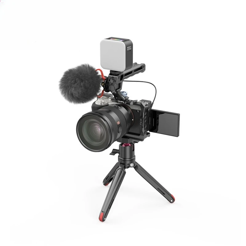 Alça de rampa de sapata fria para câmera portátil superior universal Alai Mini