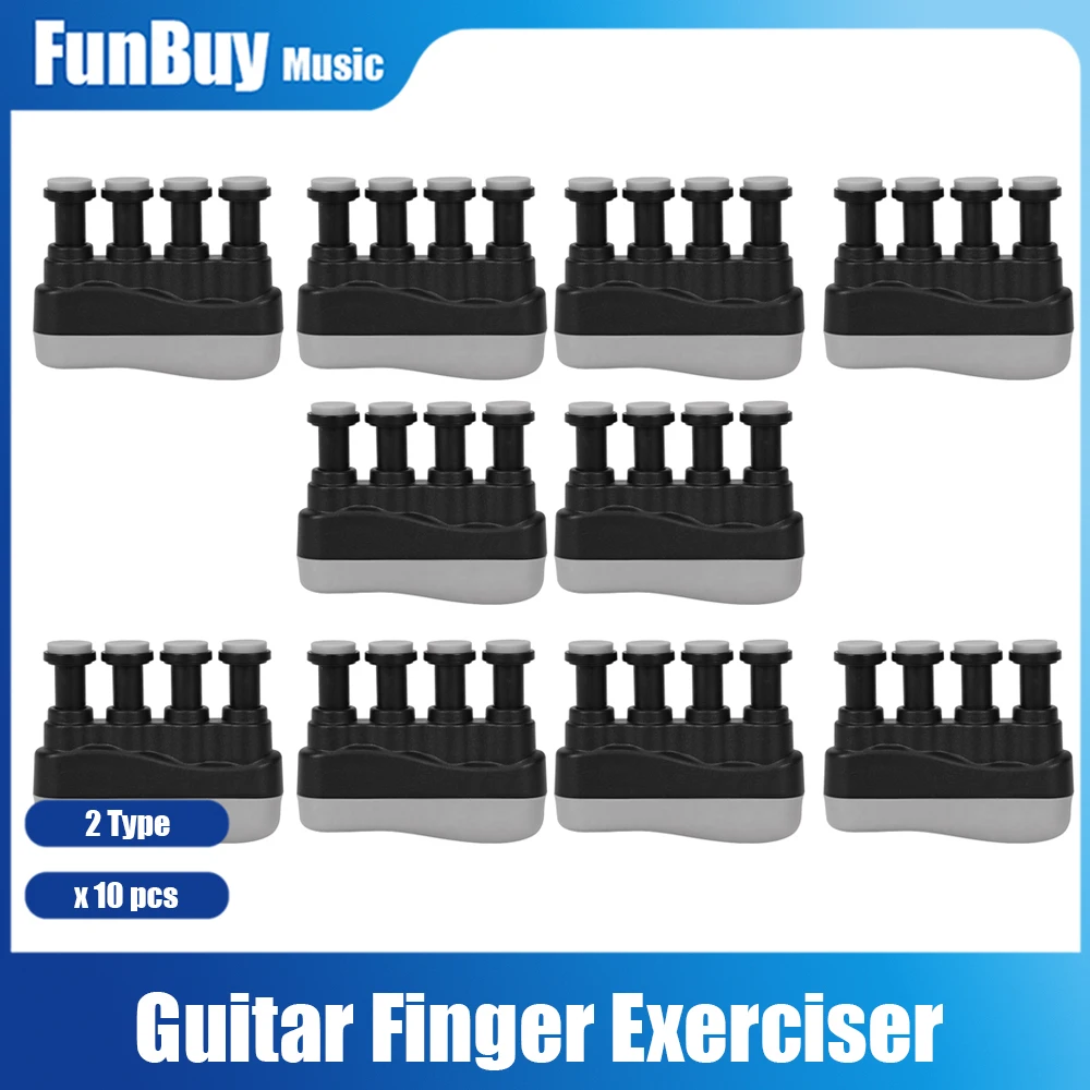 

5pair Hand Grip Finger Trainer Strengthener Adjustable Power Training Finger Exerciser Piano Guitar Finger Trainers