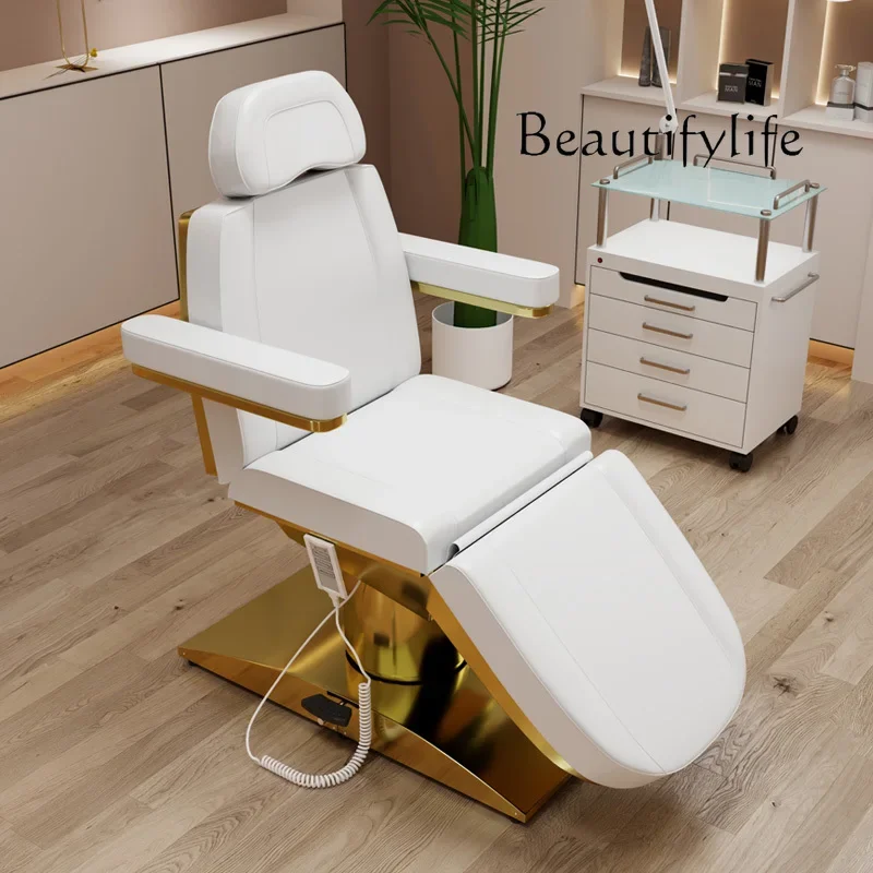 

High-End Electric Beauty Bed Beauty Salon Special Micro Plastic Tattoo Embroidery Massage Bodycare Tattoo Physiotherapy