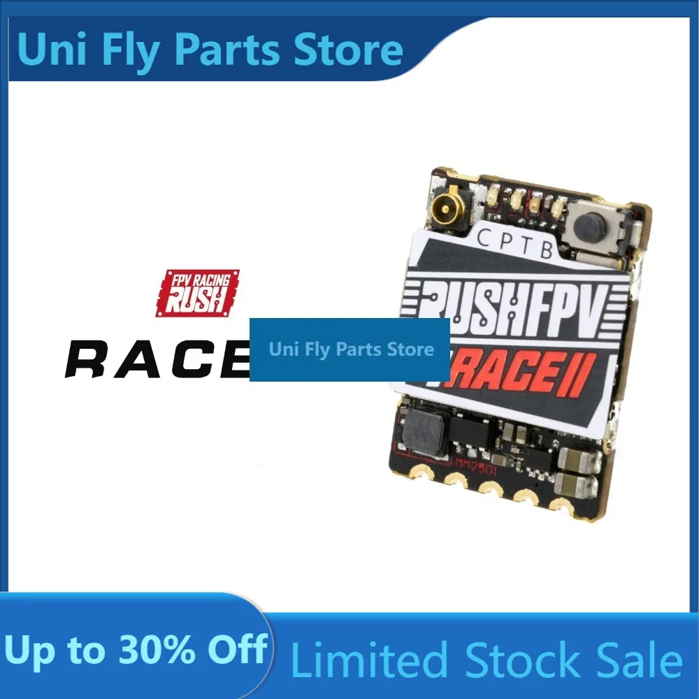 TANK RACE II Competition Video Transmitter , 48CH 5.8G, SmartAudio Lock-On Anti-Interference PIT ModeUniFly