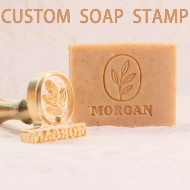 Custom Ice Cube Stamp Design Your Own Logo Clay Stamp with Your Name Soap Stamp ,Personalized Pottery Stamp,Clay Signature Gift