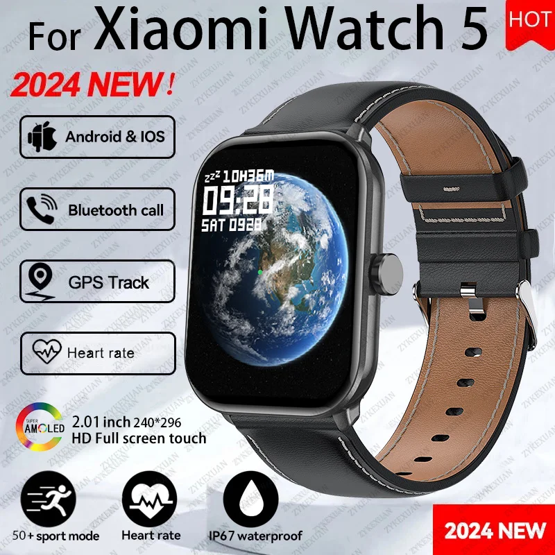 New Smart Watch Men Women Heart Rate Blood Pressure 100+ Sports Modes Fitness Tracker Bluetooth Call Smartwatch Man For Xiaomi