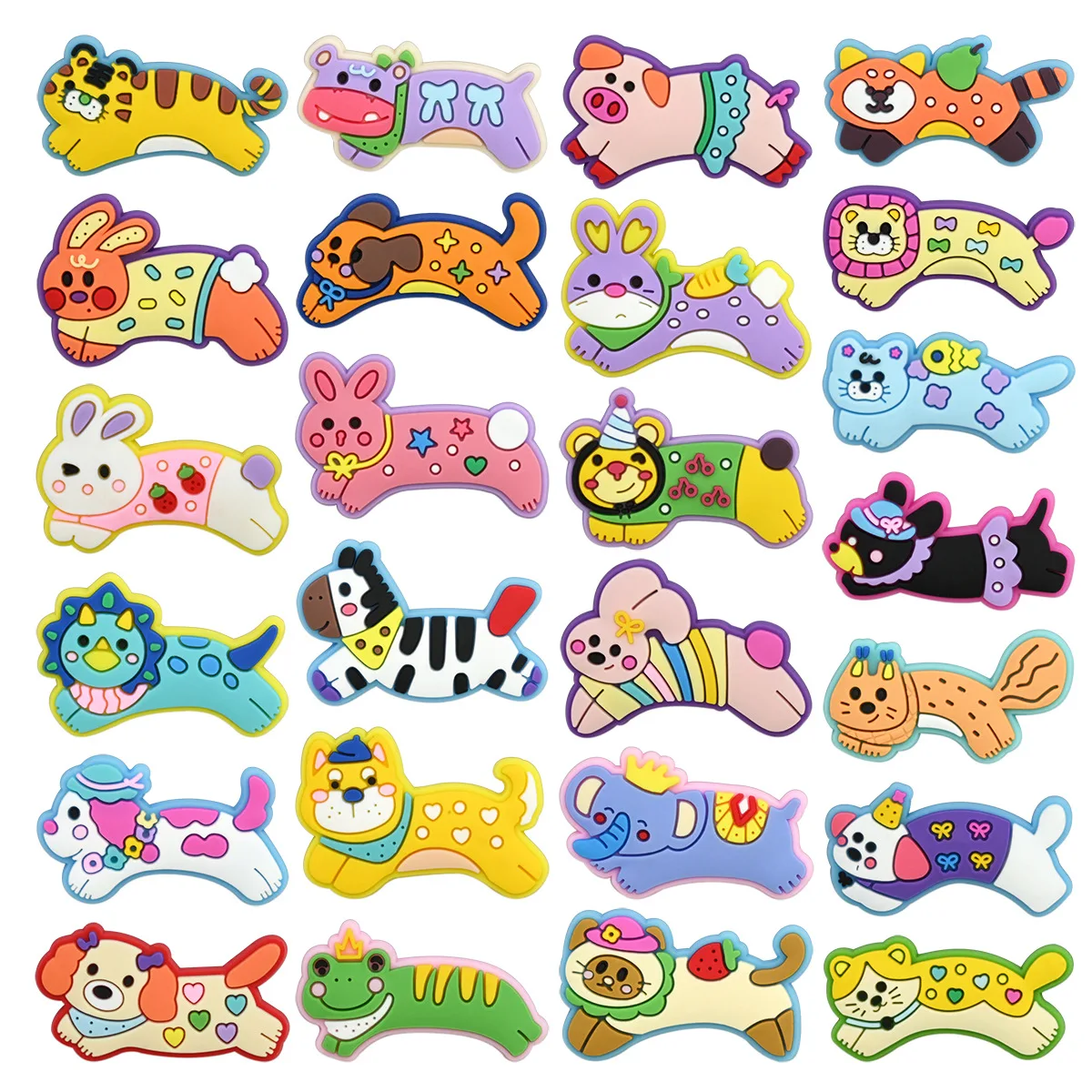 25Pcs Capybara Series Shoe Charms for Sandals, Beach Bags,PVC DIY Shoe Decorations Accessories Charms Premium Quality Shoe Pins