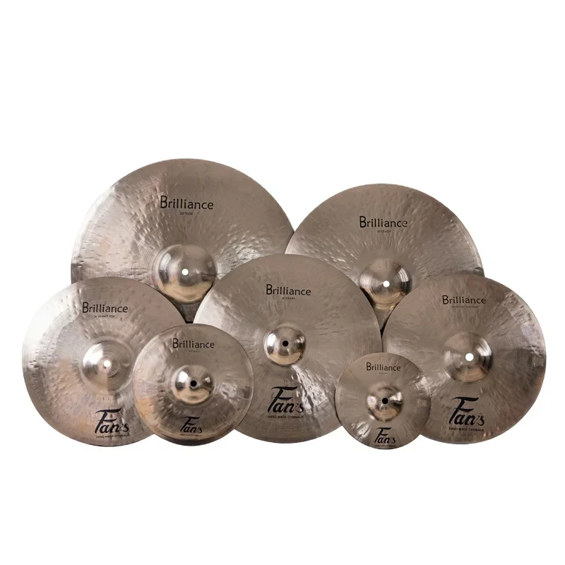 

Hot Selling Five Pieces Precise Hand-tuning Hand-hammered Cymbals Hand-hammered
