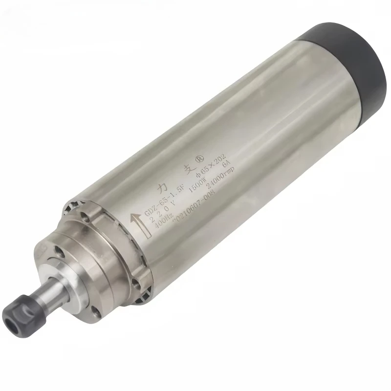 

Шпиндель станка для резьбы 220 В 65-1,5 кВт-ER11 Прецизионный двигатель станка для резьбы Шпиндель с воздушным охлаждением 24000 об/мин Шпиндель двигателя с ЧПУ