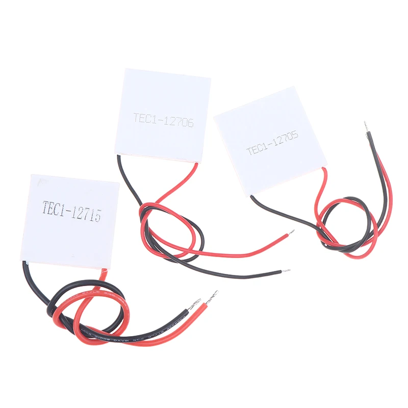 【Y】TEC1-12705 12706 TEC1-12715 Thermoelectric Cooler Peltier 40*40MM 12V Semiconductor Refrigeration Elemente Module