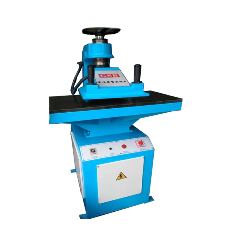 

Manual Leather Cutting Press Clicker Press Die Cutting Machine Hydraulic Swing Arm Leather Shoe Cutting Press Machine