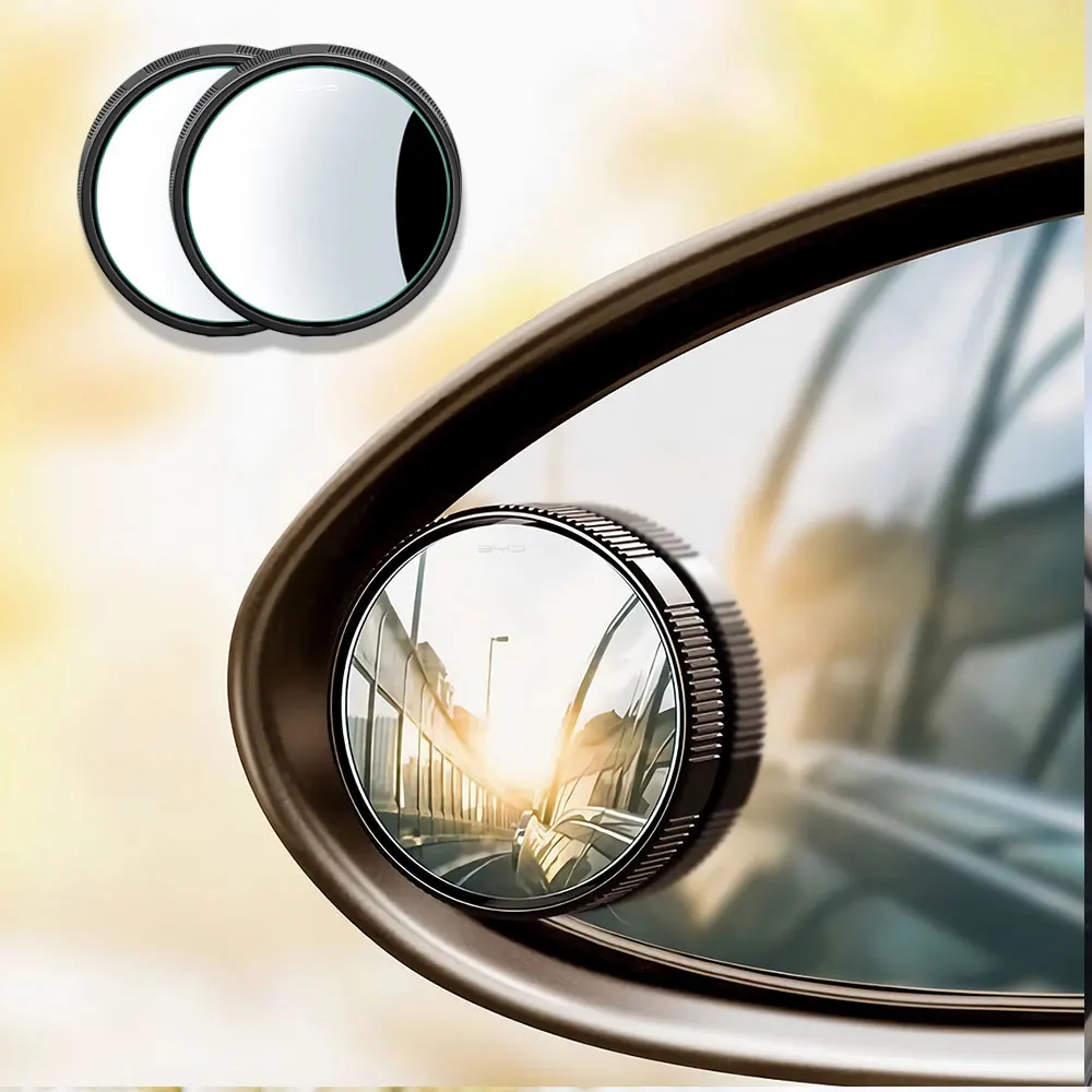 360 Degree Adjustable Blind Spot Mirror Car Auxiliary Rearview Convex Mirrors For BYD Atto 3 Qin Yuan Plus Song Plus Dmi Dolphin