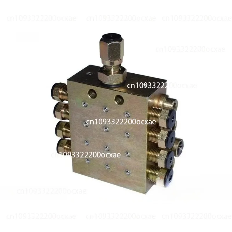 

High quality 6/8 hole pump truck progressive distributor