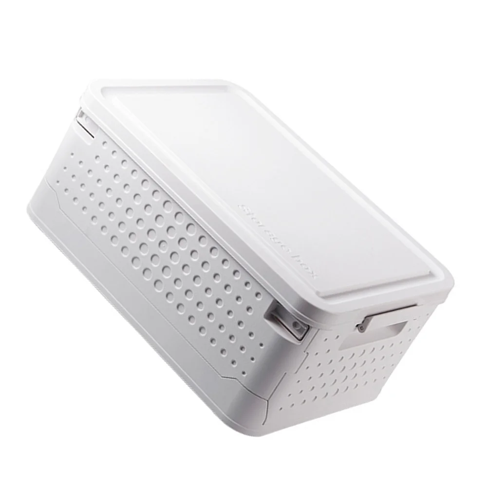 

Folding Storage Box Plastic Organizer For Home Car Use Collapsible Bin Practical Space Saving Container