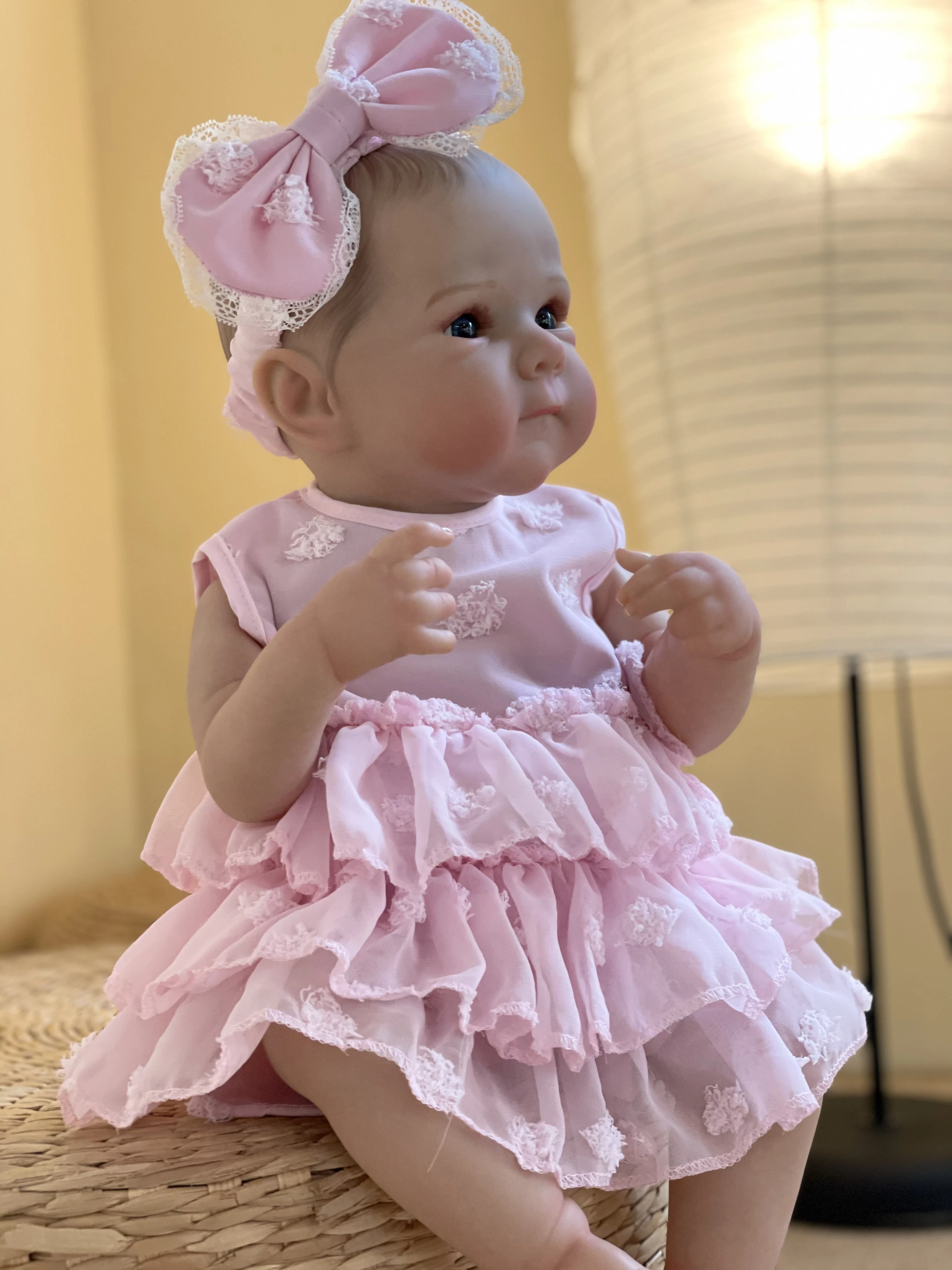 18 pollici Bettie Full Body Vinyl Girl Lavabile Reborn Baby Doll con capelli realistici dipinti Bebe Reborn Giocattoli di Natale