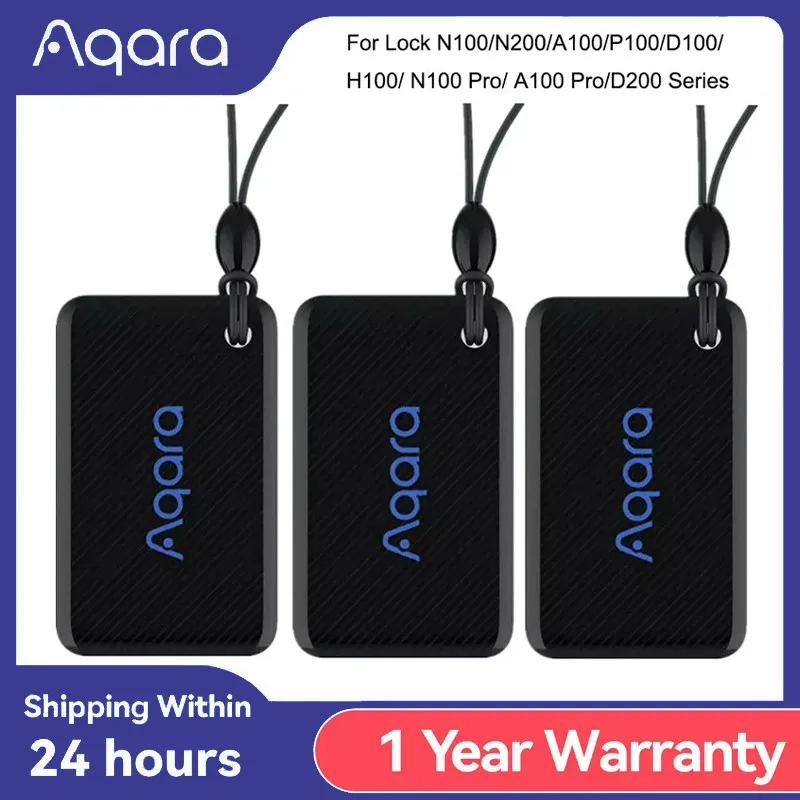 Original Aqara Smart Door Lock NFC Card for Aqara Smart Door Lock N100 N200 P100 D200 Series EAL5+ Level Safety Program control