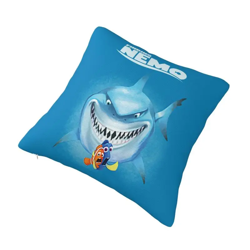 Custom Nordic Finding Nemo Sofa Cushion Cover Polyester Cartoon Pillow Case