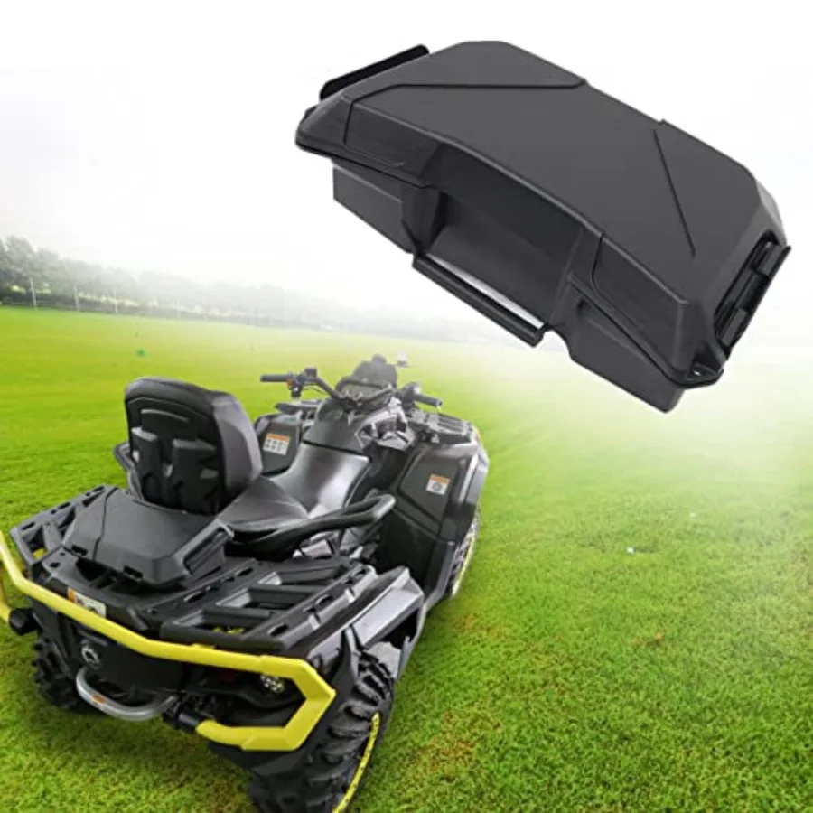 

ATV Storage Cargo Box Compatible with Can Am Outlander 2 Gal Storage Box Rear Seat Compatible with Can-Am Outlander L MAX 6X6 A