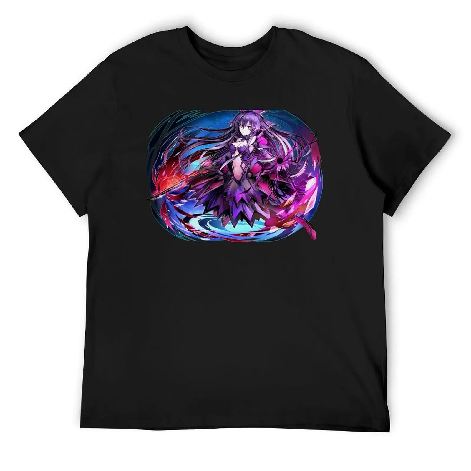 

Tohka Yatogami - Date a live anime T-Shirt graphics Blouse summer tops mens funny t shirts