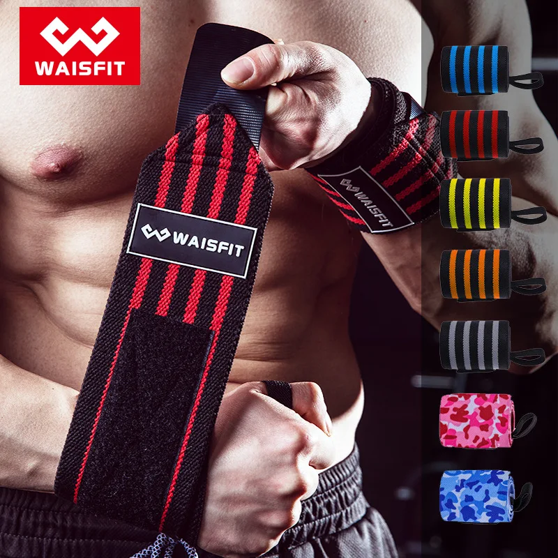 Adjustable Wrist Straps Men and Women Elastic Wristband and Wrist Fixers of Athletes Powerlifting Wrist Straps