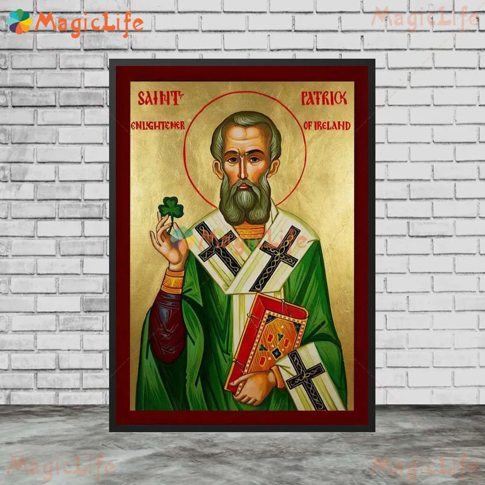 The Holy Trinity Jesus Religion Christ Virgin Mary Wall Pictures For Room Nordic Poster Wall Art Canvas Painting Decor Unframed