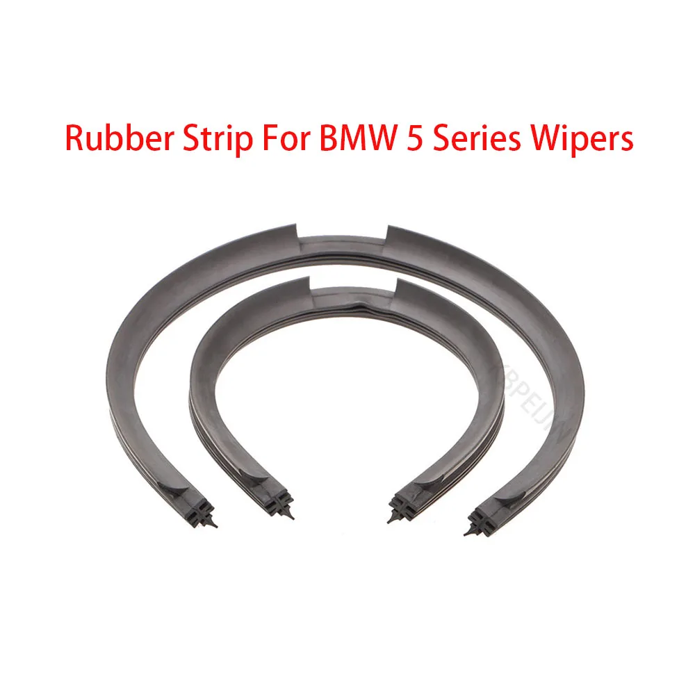 1 Set Car Wiper Refill Rubber Strip For BMW 5 Series 2017 2020 2021 2022 Wipers Blade Accessories