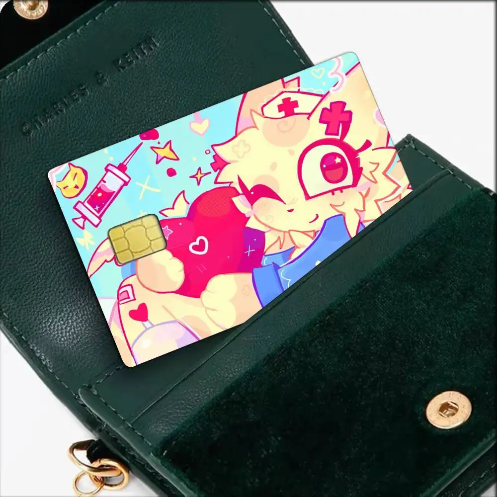 Animal hospital H-Head nurse Waterproof Film Skin Cover Credit Card Stickers Debit Front Bank Bus Pass
