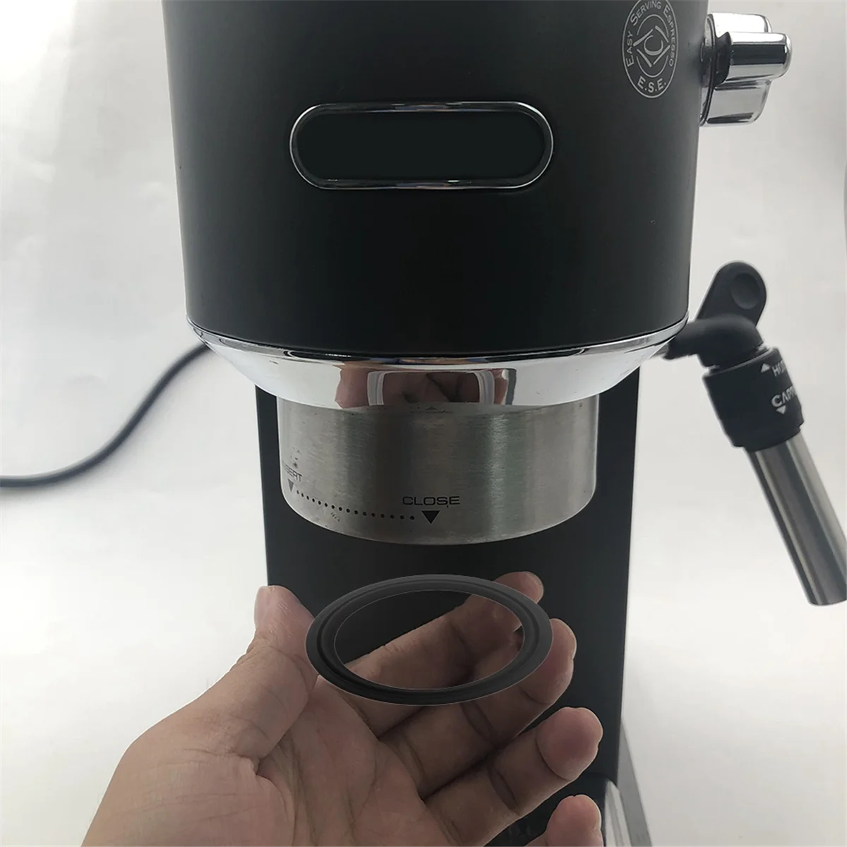 Group Gasket For Dedica EC680 Silicone Steam Ring 2pc for Espresso Machine Steam Seal Ring Filter Silicone Gasket for Espresso E