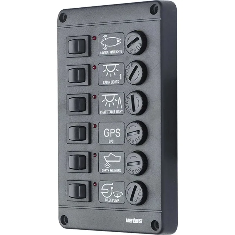 4 Gang Switch  12V Waterproof (Rocker Boat Marine)   Rocker Switch Panels      Hand Tools