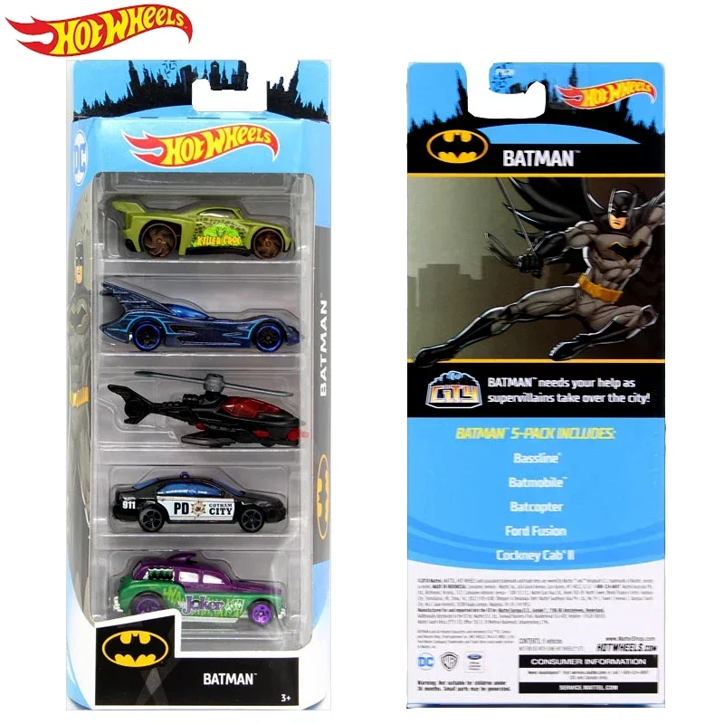 Original Hot Wheels 5pcs Sports Car Set 1:64 Metal Car Toy Hotwheels Mini Boy Toys for Children Track Car Models Diecast Oyuncak