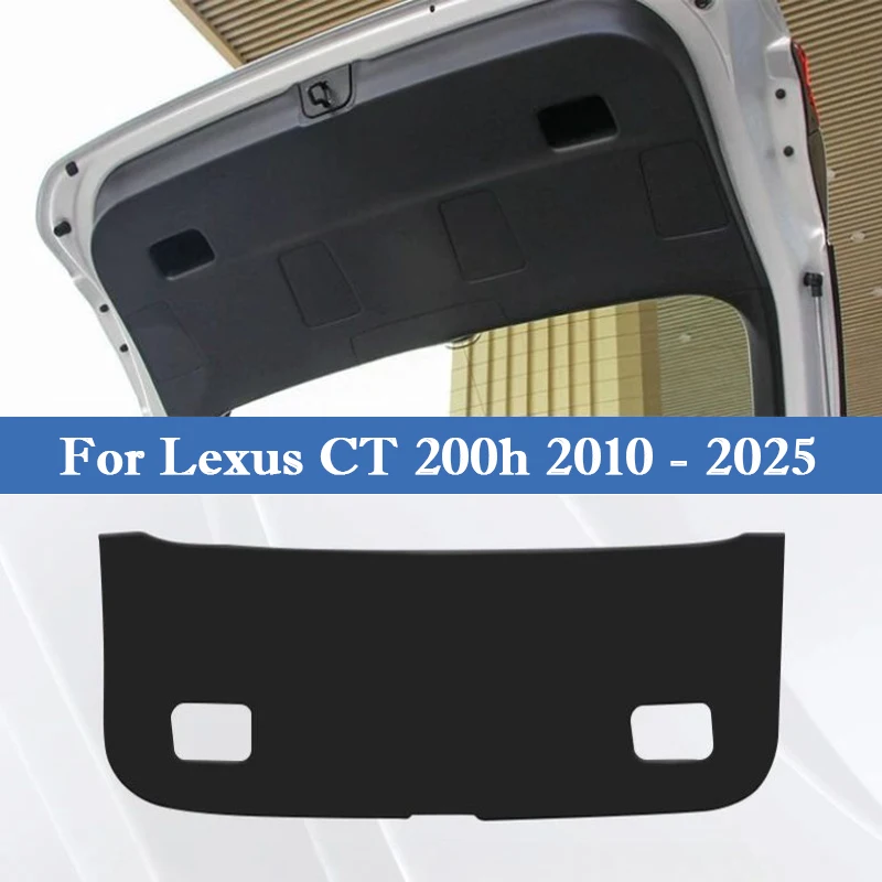 For Lexus CT 200h 2010-2025 Car Trunk Door Anti Kick Pad Cargo Liner Tailgate Anti-Scratch Protective Pad Interior Decor Sticker