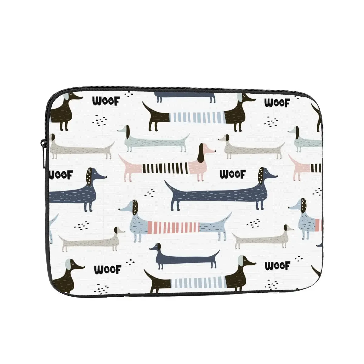 

Dachshund Dog Woof Laptop Liner Sleeve 12" 13" 15" 17" Notebook Sleeve Cover Bag Computer Shockproof Case Bag