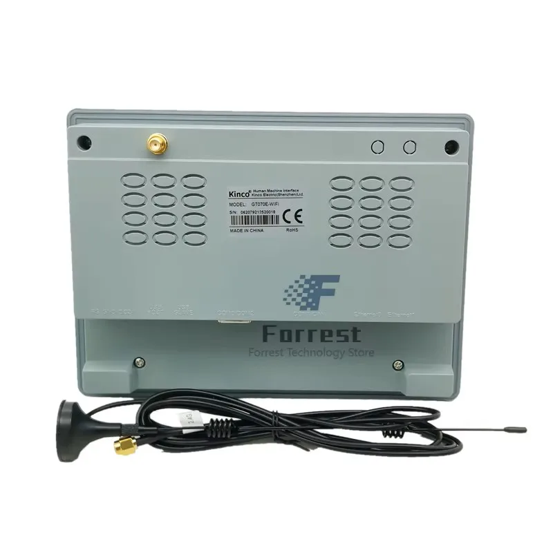 Kinco GT070HE GT070HE-WiFi GT070HE-4G HMI 7 polegadas com interface Ethernet, tela de toque remota