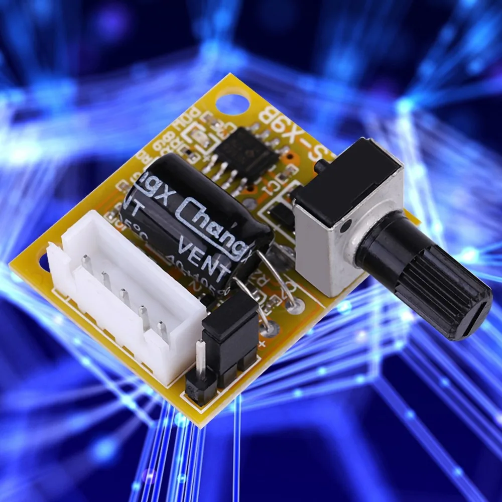DC 5V-15V Brushless Motor Driver 3-Phase 15W BLDC Speed Controller Reverse Not Burn Sensorless 3-Phase Motor Driver