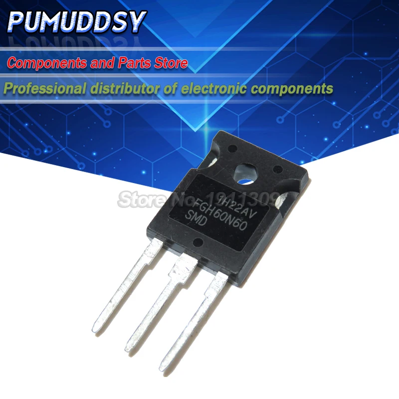 5PCS FGH60N60SMD TO…