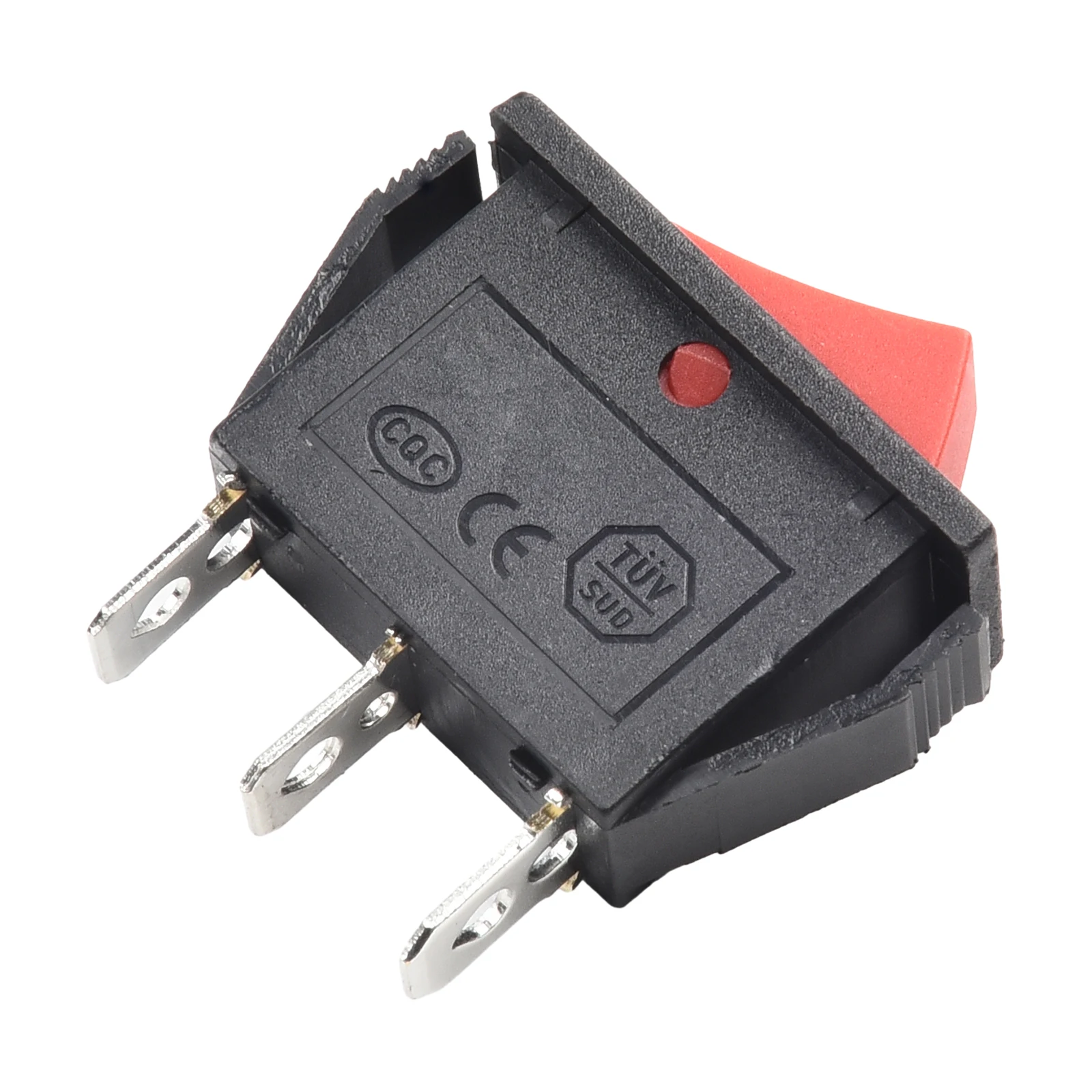 30x11 مللي متر الروك التبديل 15A 250 فولت 20A 125 فولت الأحمر ON-OFF-ON 3 دبوس الملحقات الصناعية مفتاح بـزر دفع 1 قطعة استبدال أجزاء