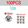 100 Piezas de Hielo de 12 mm