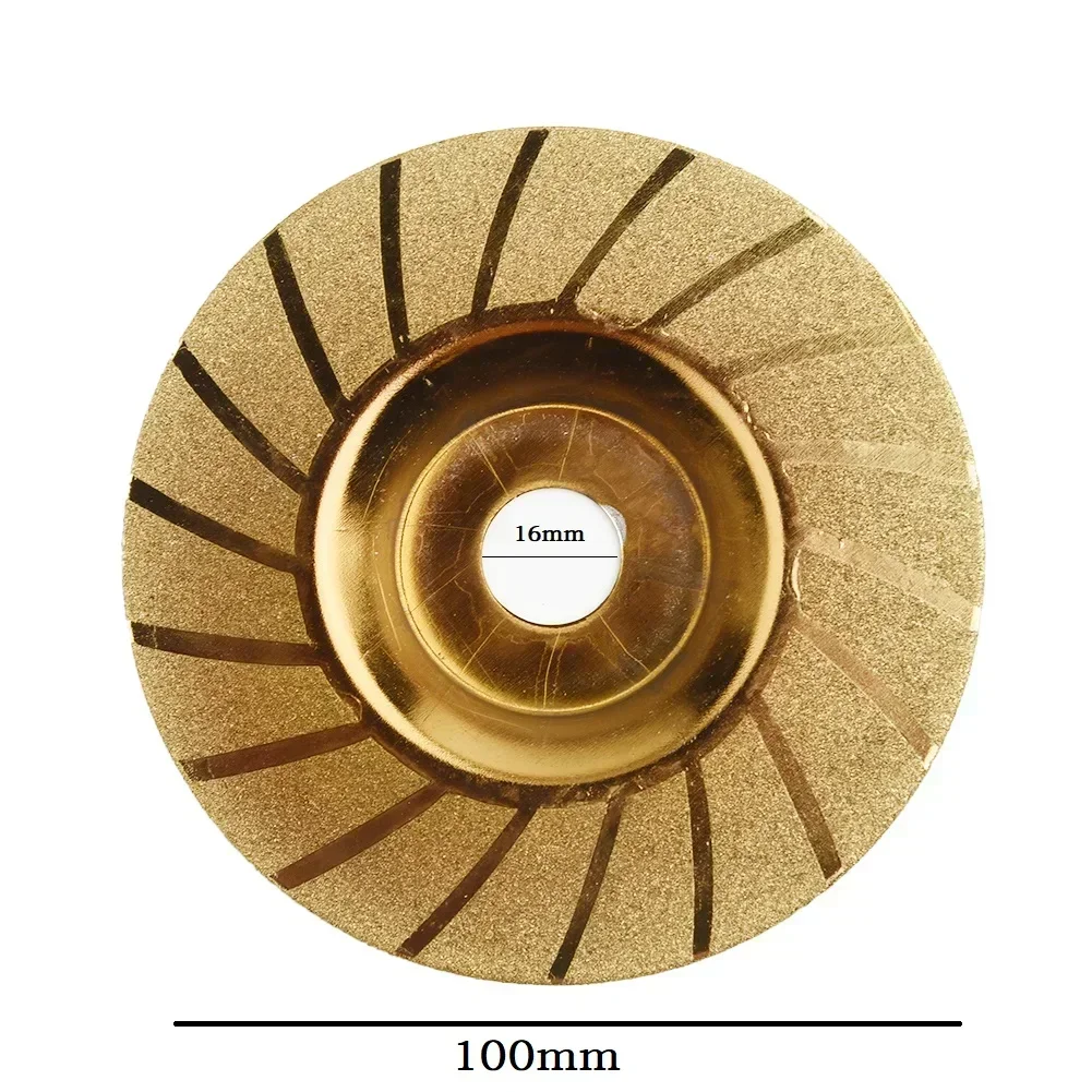 1 Uds. Muela de 100mm hojas de sierra de diamante disco de rueda ID 16mm para disco de amoladora angular de rueda de corte de cerámica de vidrio