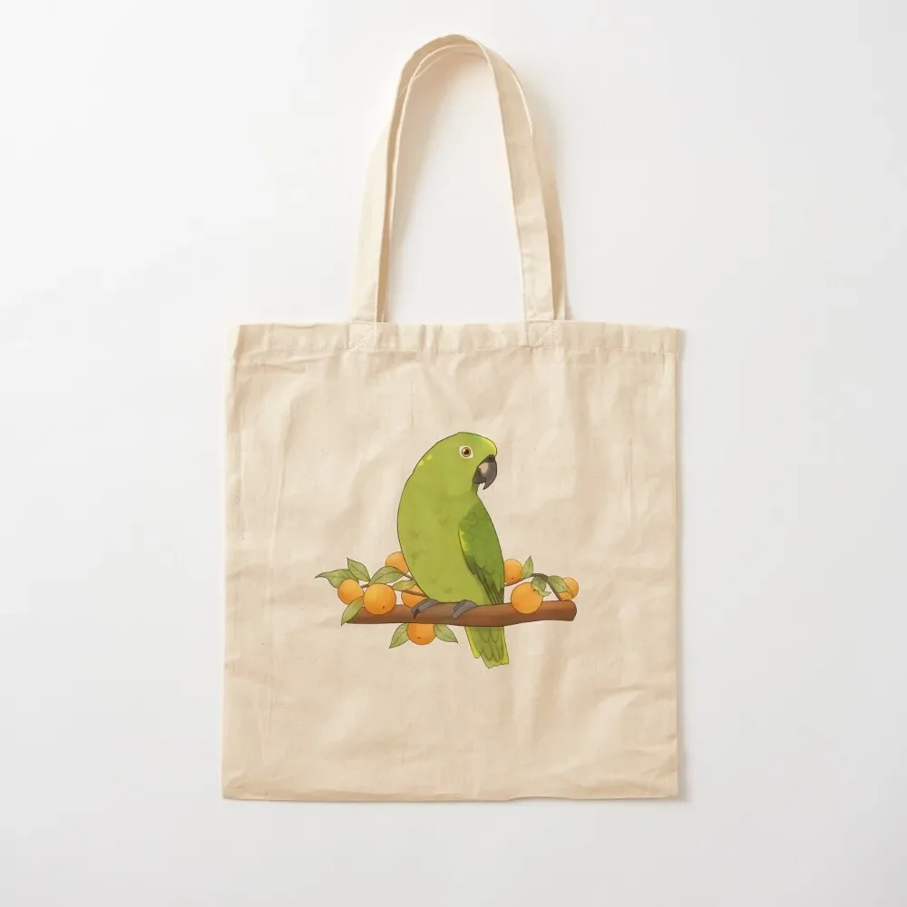 

Cute Amazon Parrot Tote Bag Shopper handbag reusable shopping bags Tote Bag