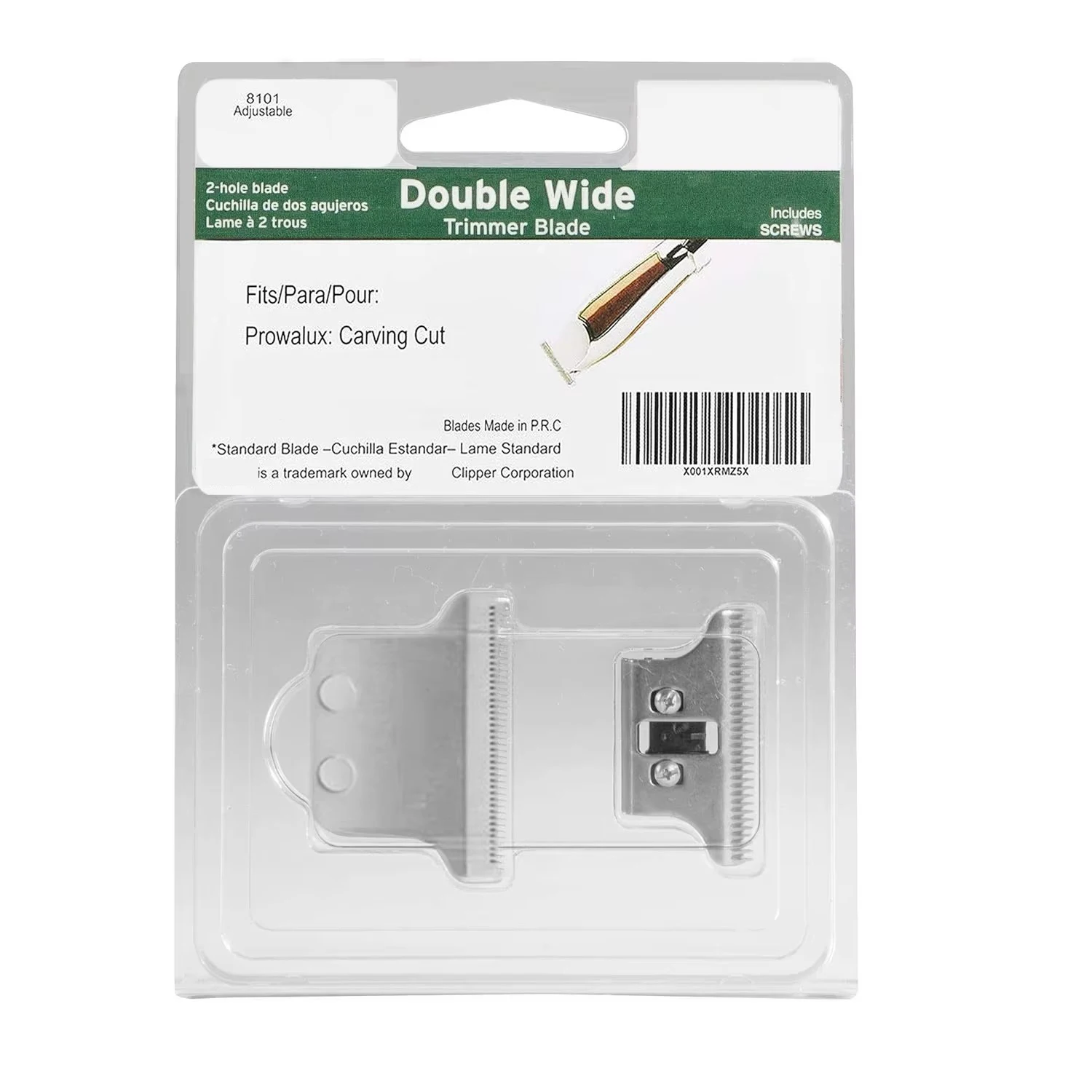 

Профессиональное двойное широкое регулируемое лезвие для Wahl 5-звездочных триммеров для волос с широким детализатором, лезвие можно регулировать с нулевым зазором