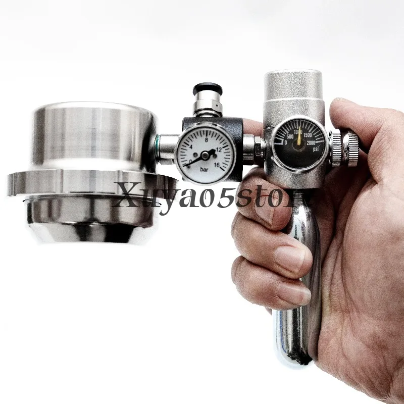 Pneumatic coffee machine, espresso machine, portable, home coffee machine outdoor camping small (excluding gas cylinder)