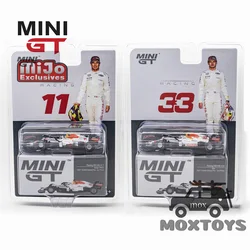 MINI GT Mijo 1:64 2021 F1 RB Racing RB16B Turkish GP White #33 Max / #11 S.Perez Model Car