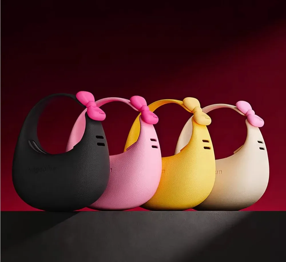 

Fungoofun Women's Crescent Bag College Girls Lovely Lightweight EVA Shoulder Bag Ladies Crossbody Bag Holidays Beach Bag