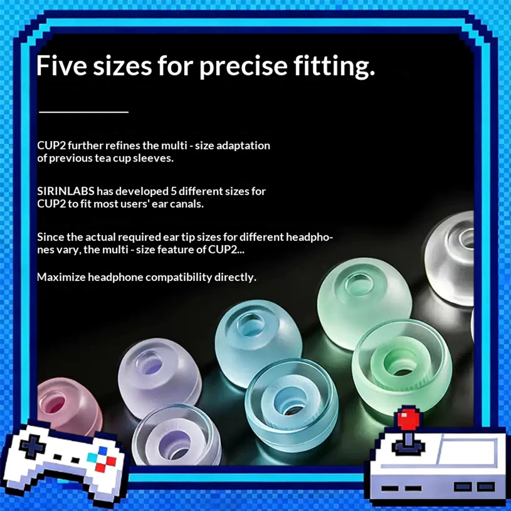sirinlabs-tips-a-cup2-インイヤーイヤホン-シリコンカバー-イヤーキャップ-イヤープラグカバー-ポリマーシリコンゴム製造