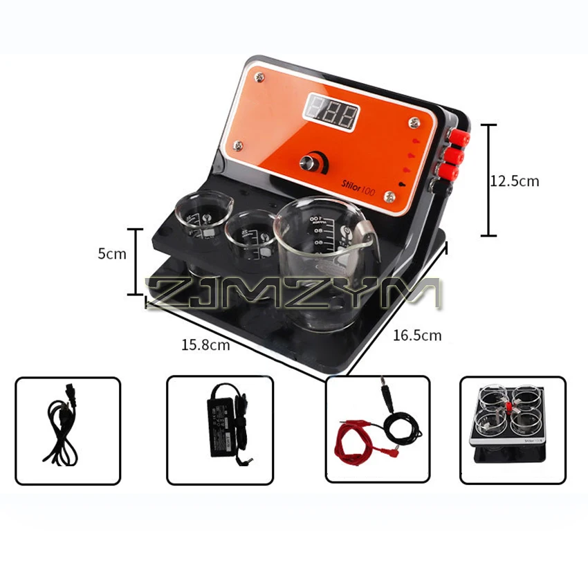 Mesin Sepuh emas tipe-c 220V, mesin Sepuh emas, alat perhiasan Plating, alat khusus untuk pelapisan emas 2A