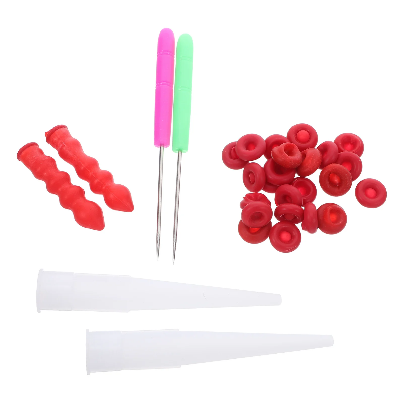 

Sealing Nozzle Caulk Cap for Tubes Reusable Caulking Tool Kit Flexible Nozzles Glue Dispensing Needle Precise Finish