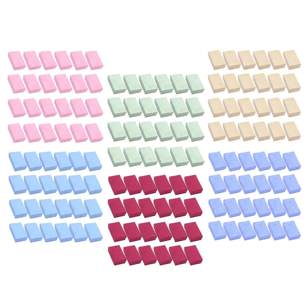 

Cardboard Paper Necklace Jewelry Holder White Sponge Jewelry Storage Case for Bracelets Rings Pendants Organizer