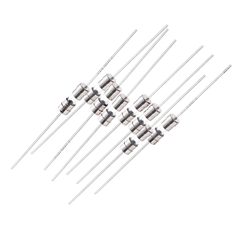 10PCS/lot 3.6X10MM 0.5A-15A Fast-Blow Glass Tube Fuse With Pin Fast Break 3.6*10 0.5A 1A  8A 10A 1.5A 2A 3A 3.15A AMP 250V