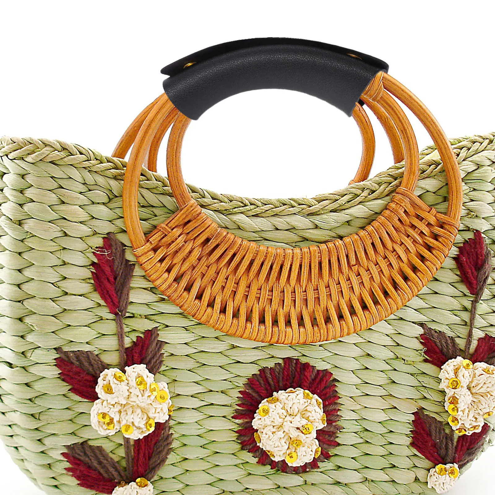 

1Pcs Bag Handle Wrap PU Sleeve Large Buckle Protective Grip Comfortable Elastic Handbag Handle Cover Tote Luggage