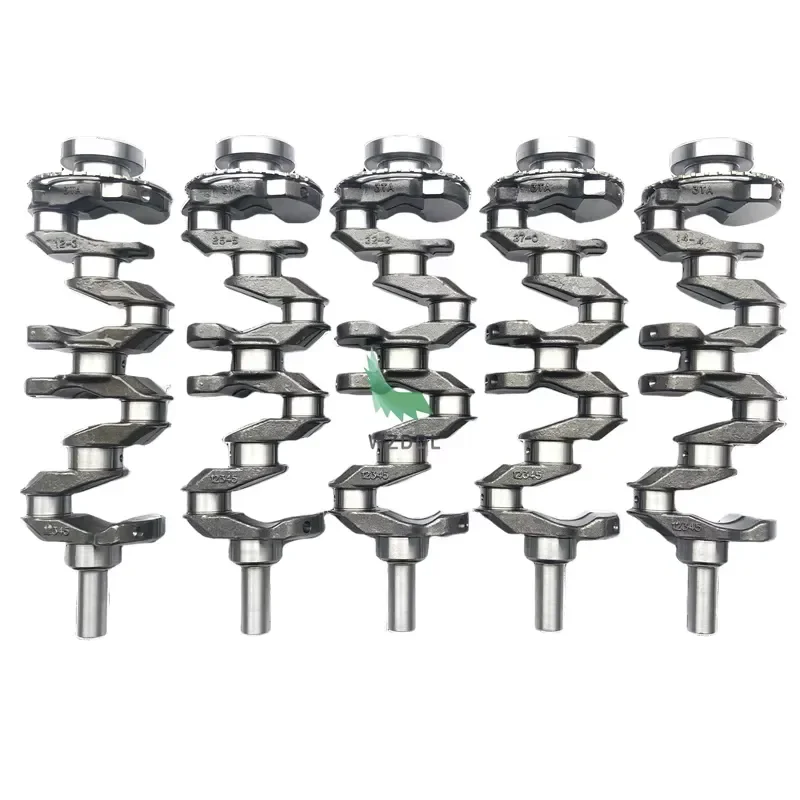 Raw Material Non-molded Crankshaft for Nissan Loulan Qijun Teana T30 T31 T32 QR25 2.5L Factory Wholesale